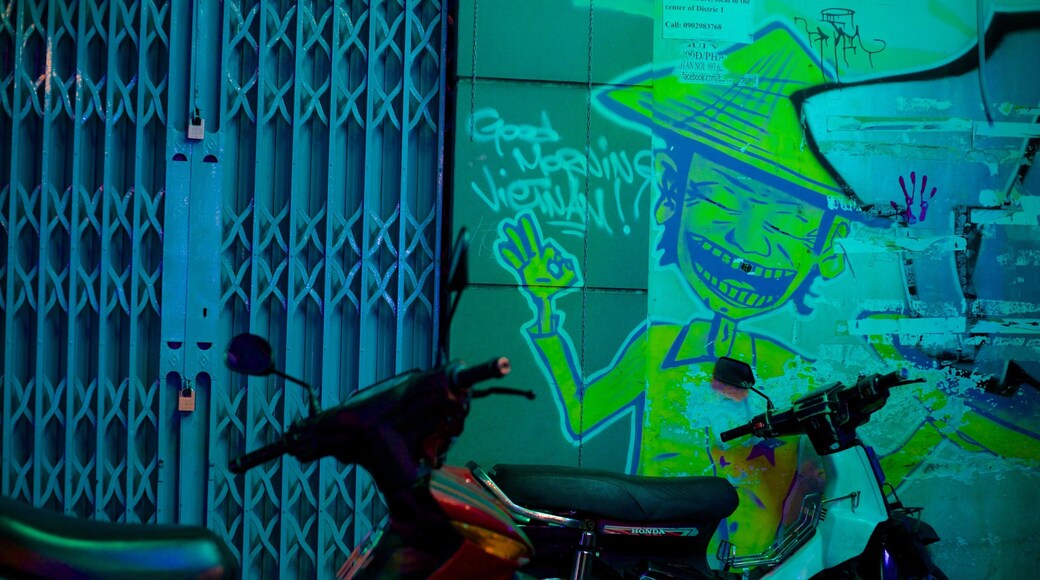 District 1 showing outdoor art