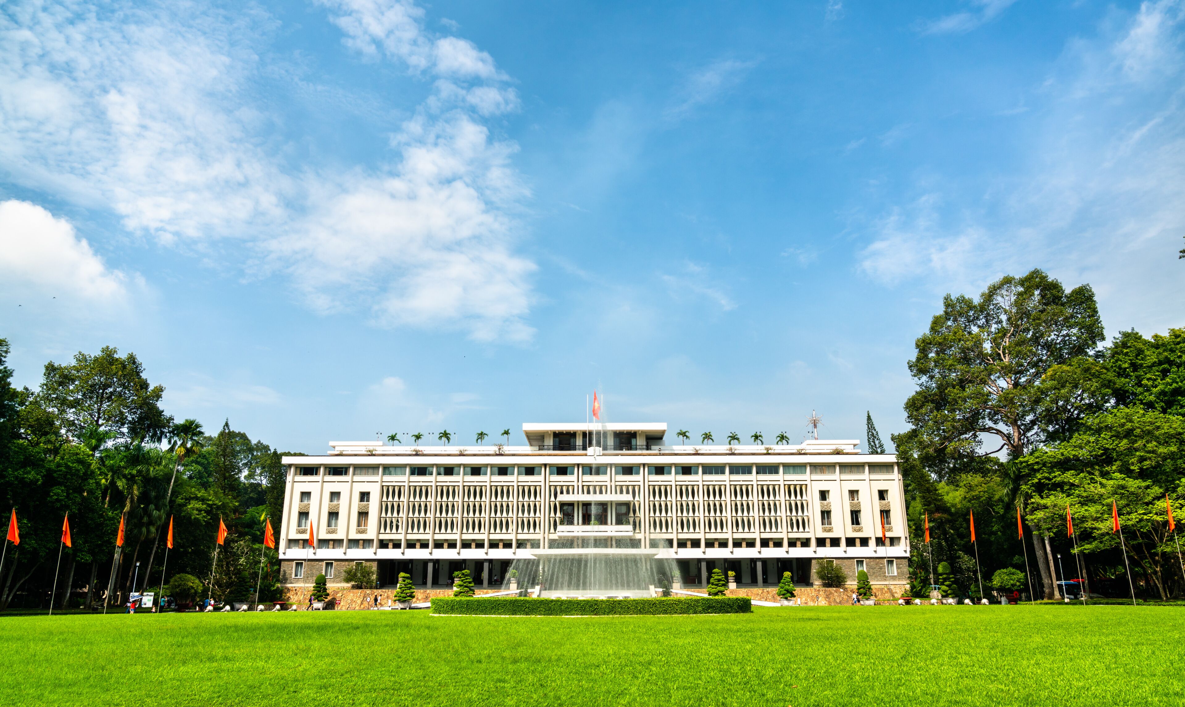 Independence Palace in Saigon, Vietnam