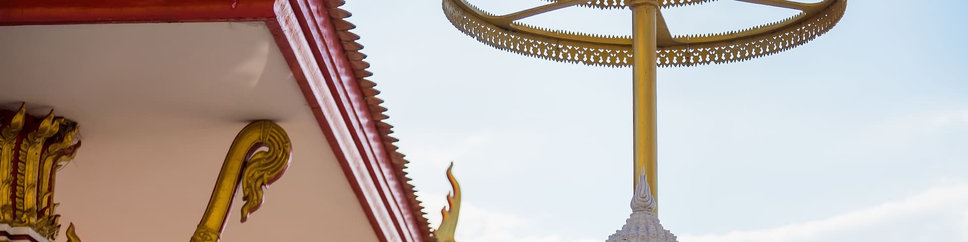 White buddha in Wat Sangkat Rattana Khiri on Khao Sakae Krang mountain in Uthai Thani, Thailand.