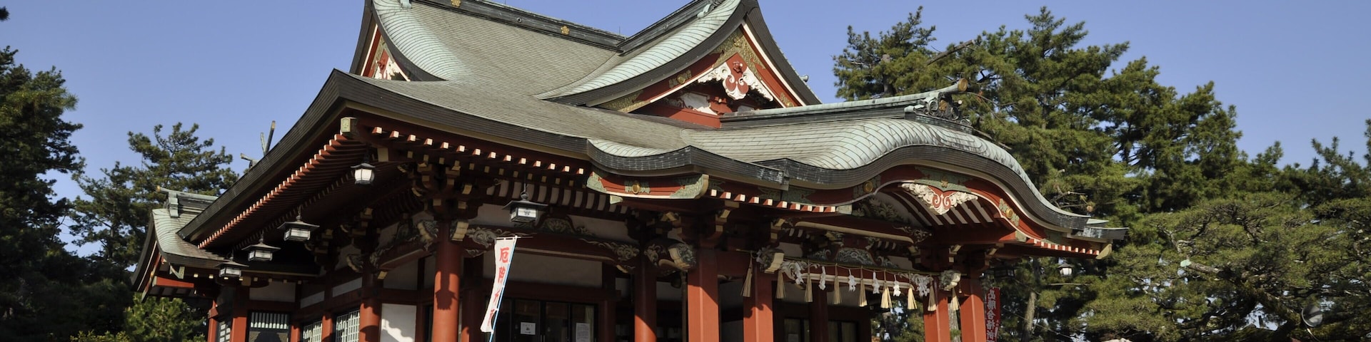 Hamanomiyatenjinsha in Kakogawa, Hyogo prefecture, Japan