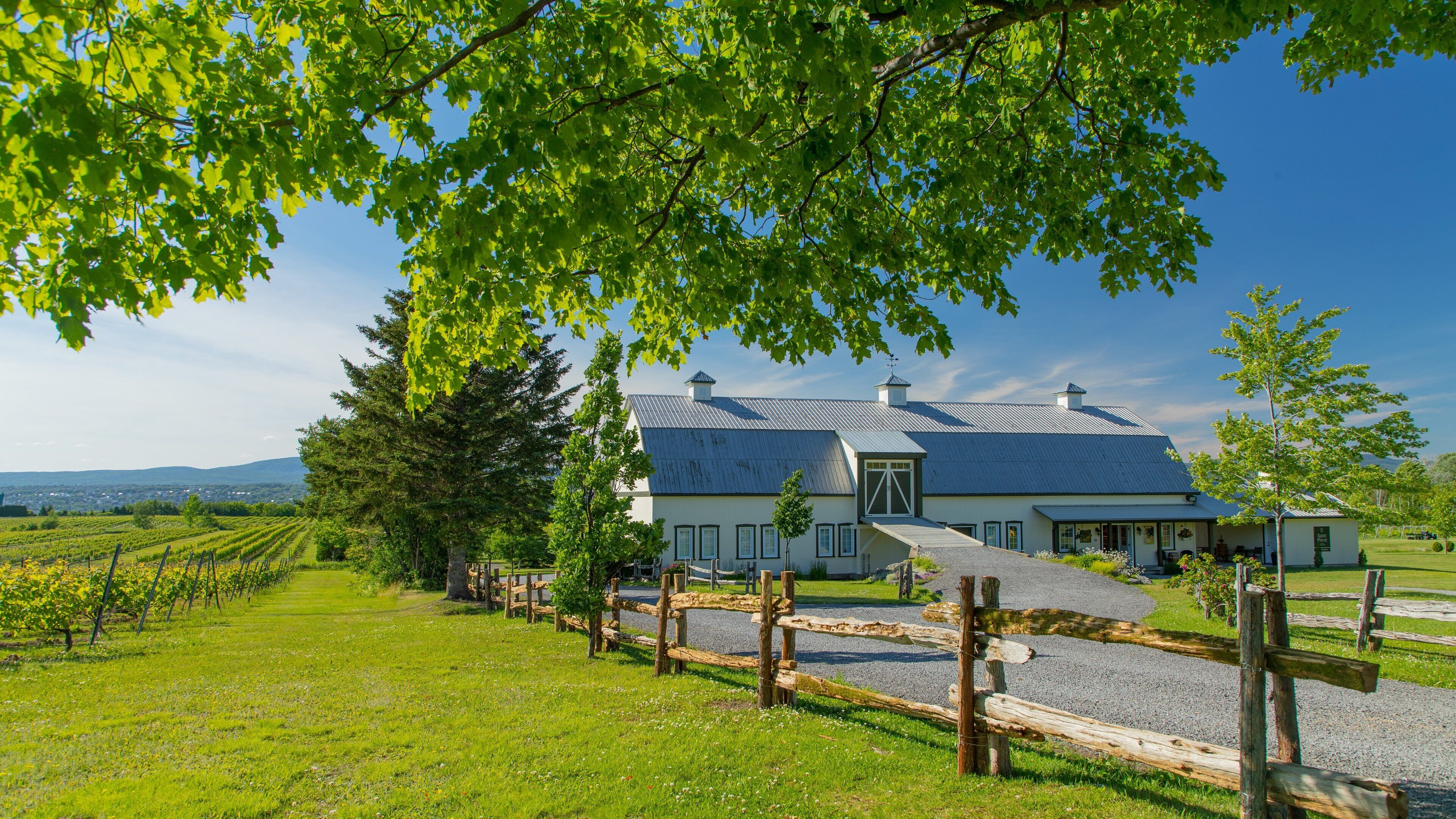 Ile d\'Orleans which includes farmland