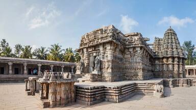 The astonishingly beautiful Keshava Temple in Somnathpur, Karnataka, India