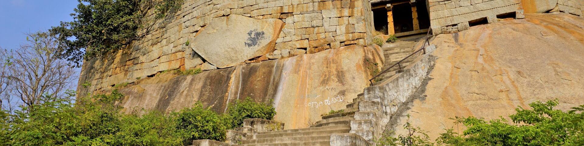 Gudibande fort located in Chikkaballapur District, Karnataka, India