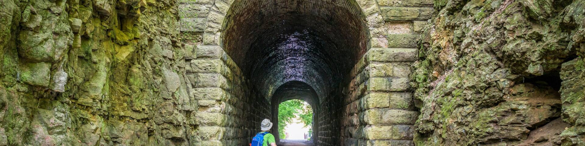biking on Katy Trail