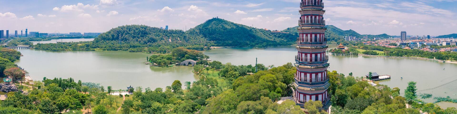Shunfeng Mountain Park, Foshan City, Guangdong Province, China