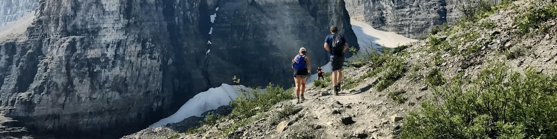 It’s not a complete secret, but many people are not aware there is a second tea house in Lake Louise. In the summer months hundreds of people visit the Lake Agnes Tea House each day, but only a fraction of those numbers hike to the Plain Of Six Glaciers, and shown in the pic is about 3/4 way up to the tea house.
#BVSblue
#TakeAhike, #NationalParks
#HikingTheGlobe
#GreatOutdoors