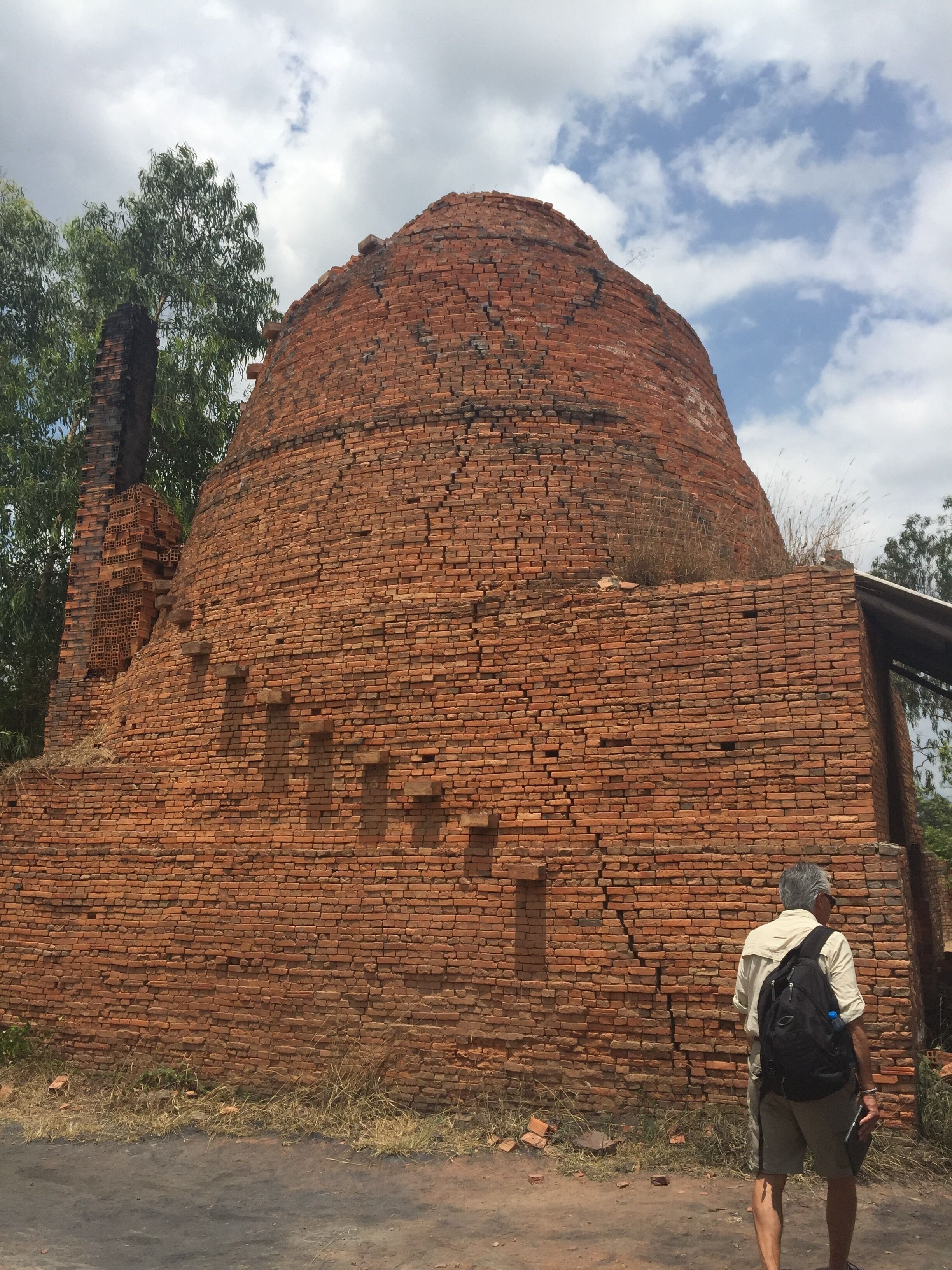 Brick oven near Mekong delta in south Vietnam