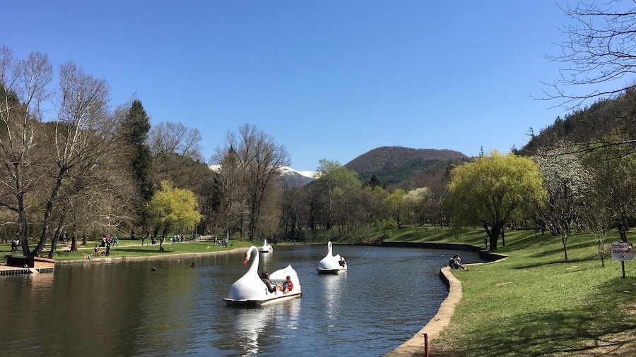 #LifeAtExpedia its nice to have a green park like this adjacent to the town