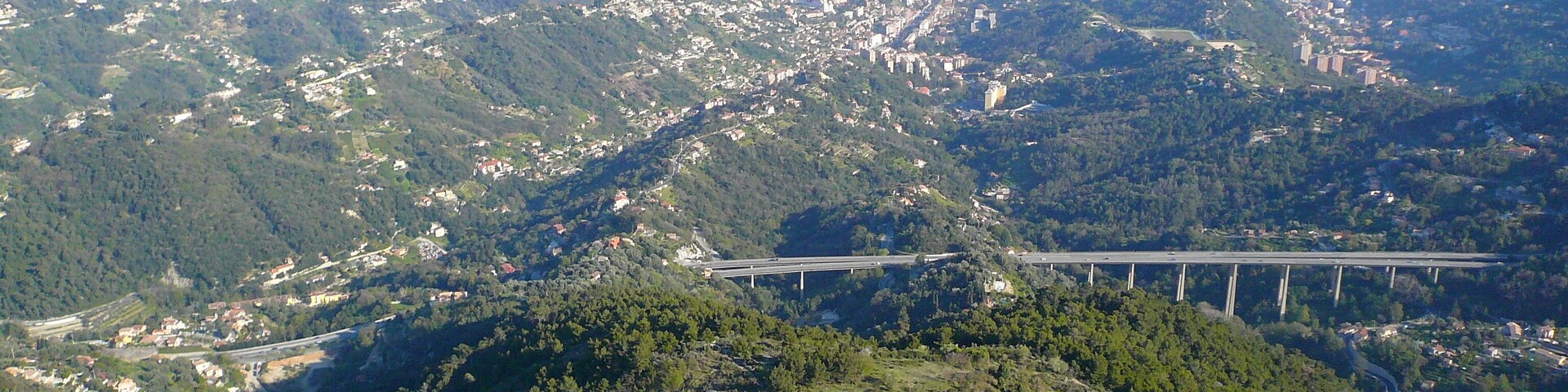 Menton from St. Agnès bunker
