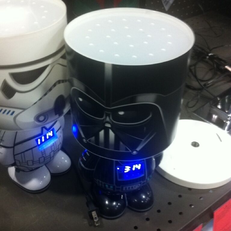 Darth Vadet and Imperial Stormtrooper alarm clocks!!!