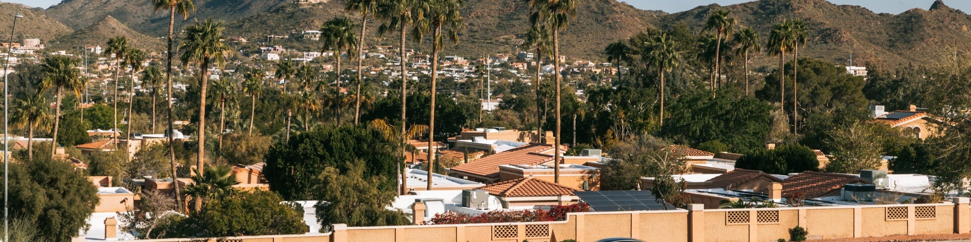North Mountain which includes mountains, a small town or village and landscape views