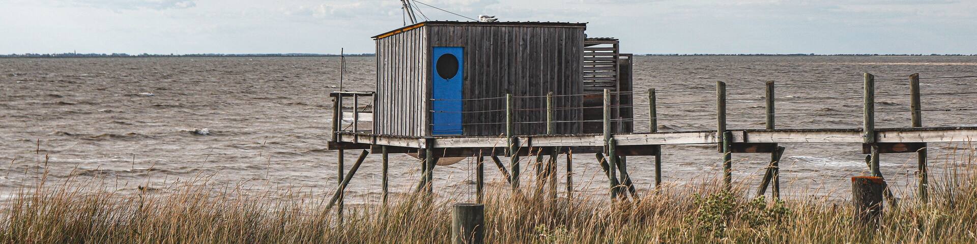 Charente-Maritime - Marsilly - Carrelet bleu