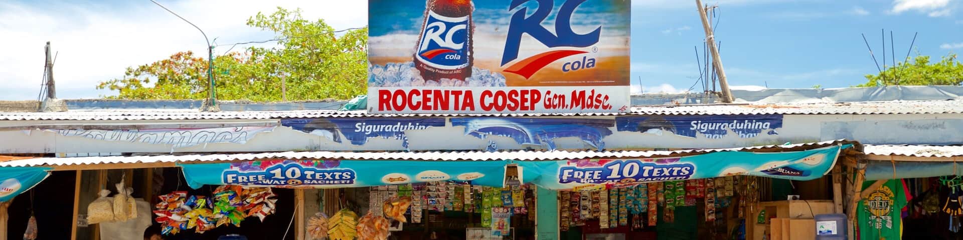 Sogod Public Market showing signage