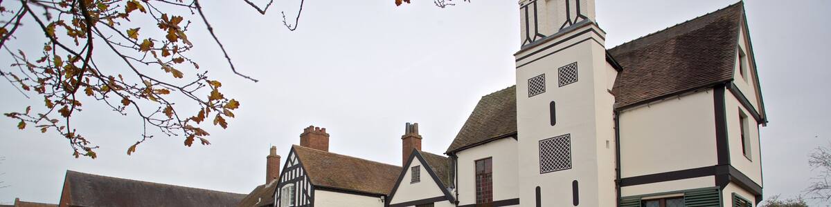 Boscobel House welches beinhaltet Park und Haus