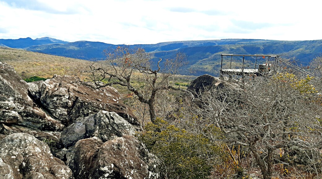 View from a lookout point in Rio Preto State Park, Minas Gerais, Brazil