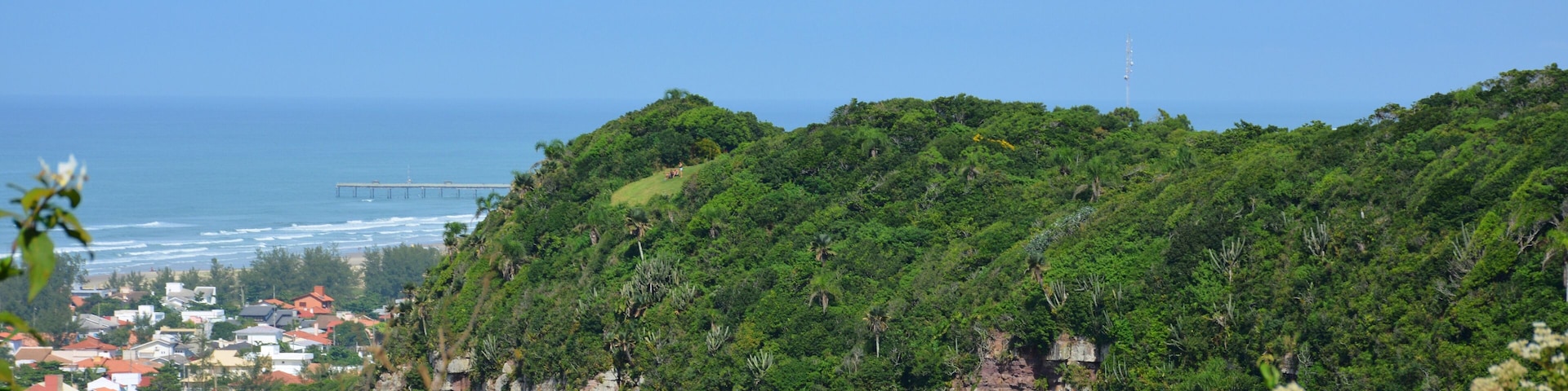 town of ararangua beach of the convents hill, view of the viewpoint of the lighthouse, tourist site a beautiful beach with dunes in santa catarina brazil; Shutterstock ID 1379665859; Purchase Order: -