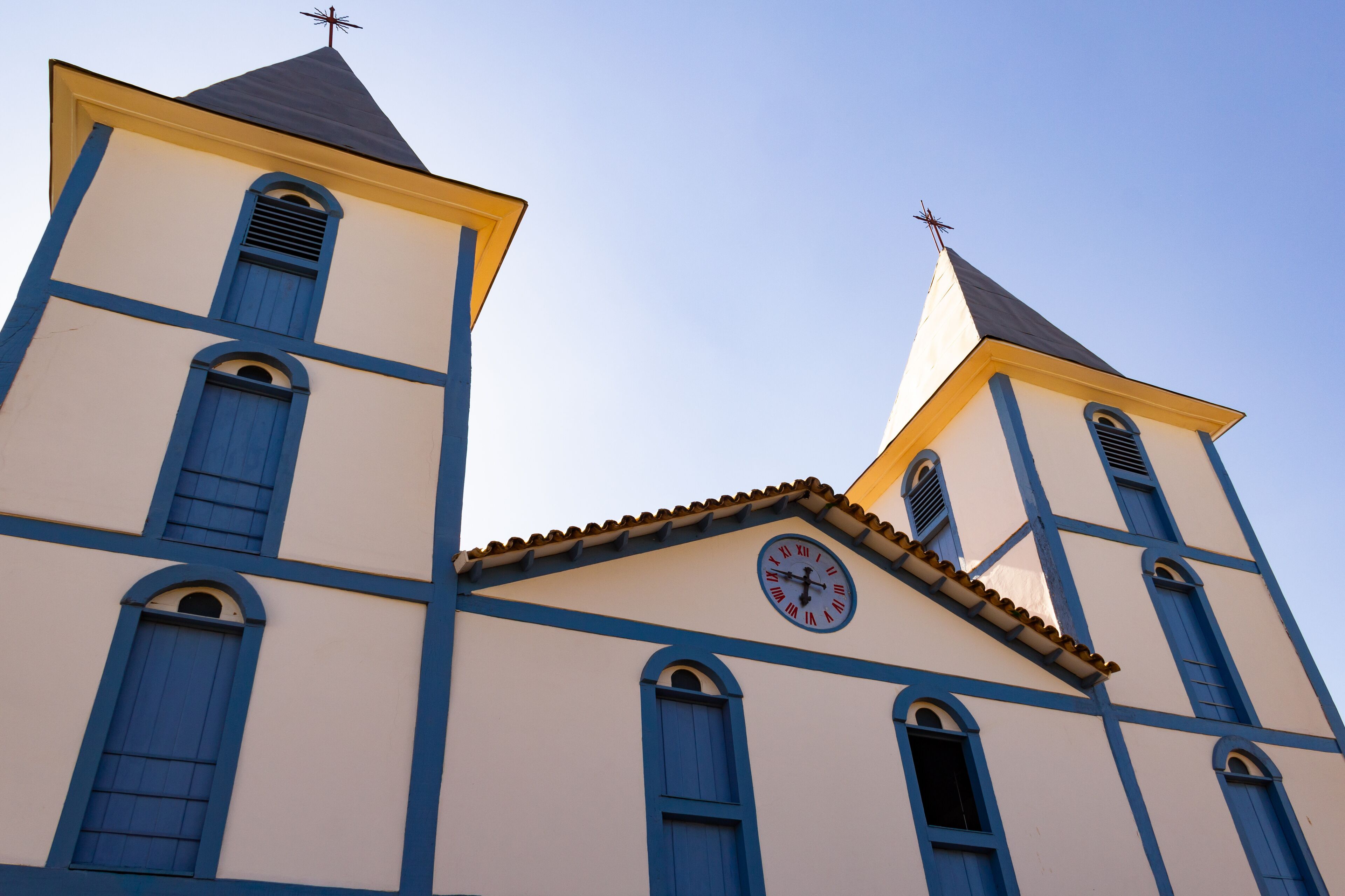 Matriz do Divino Pai Eterno - Antigo Santuário da cidade de Trindade em Goiás.