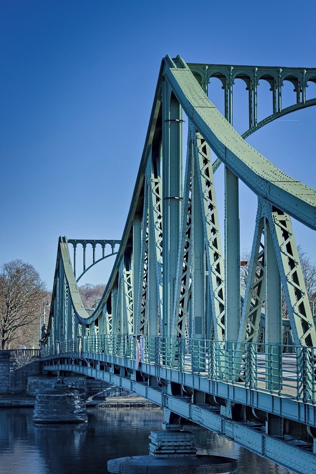 Glienicker Brücke - the bridge over Havel - connecting Berlin and Potsdam. Former place of agent-exchange between East- and West-Germany. #ontheroad