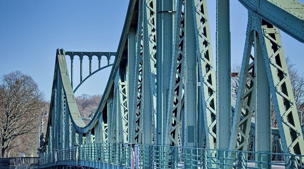 Glienicker Brücke - the bridge over Havel - connecting Berlin and Potsdam. Former place of agent-exchange between East- and West-Germany. #ontheroad