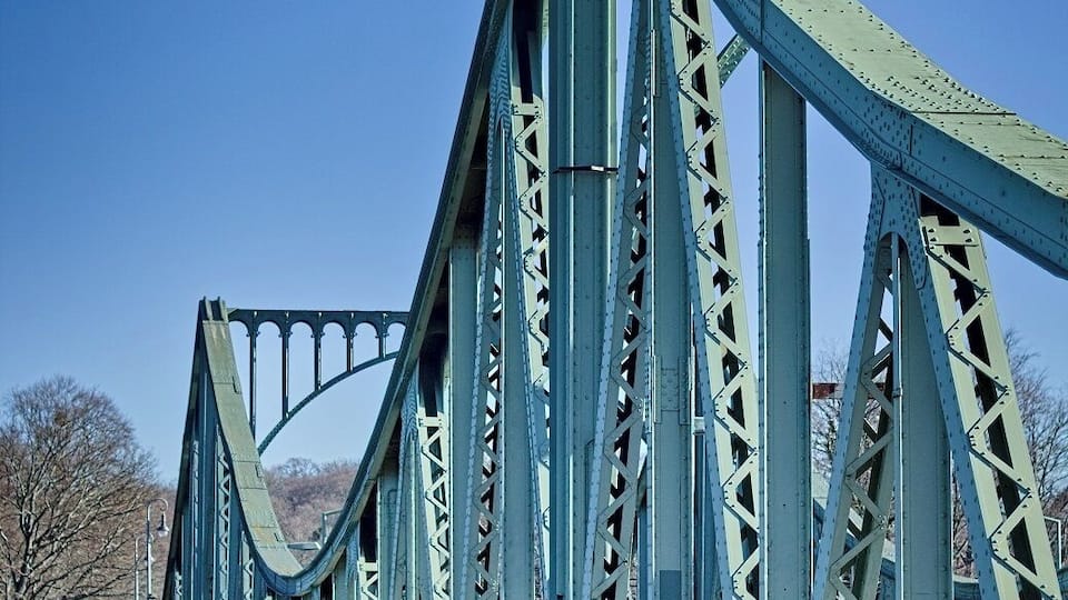 Glienicker Brücke - the bridge over Havel - connecting Berlin and Potsdam. Former place of agent-exchange between East- and West-Germany. #ontheroad