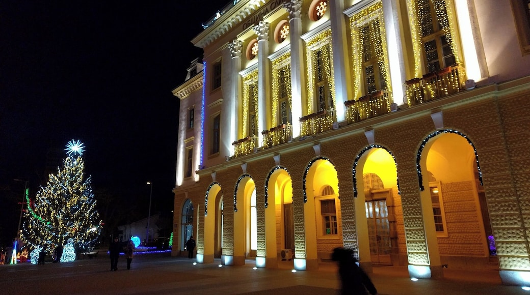 Small but cute Sliven during Christmas time.