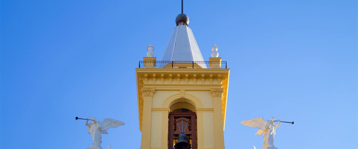 Catedral Metropolitana de Campinas que inclui elementos de patrimônio e uma igreja ou catedral