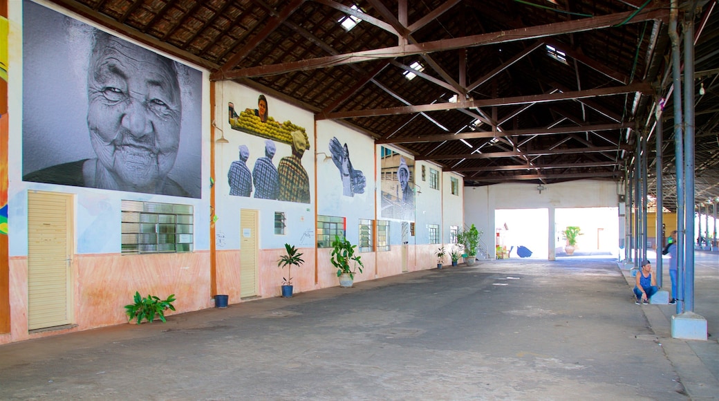 Culture Station showing outdoor art