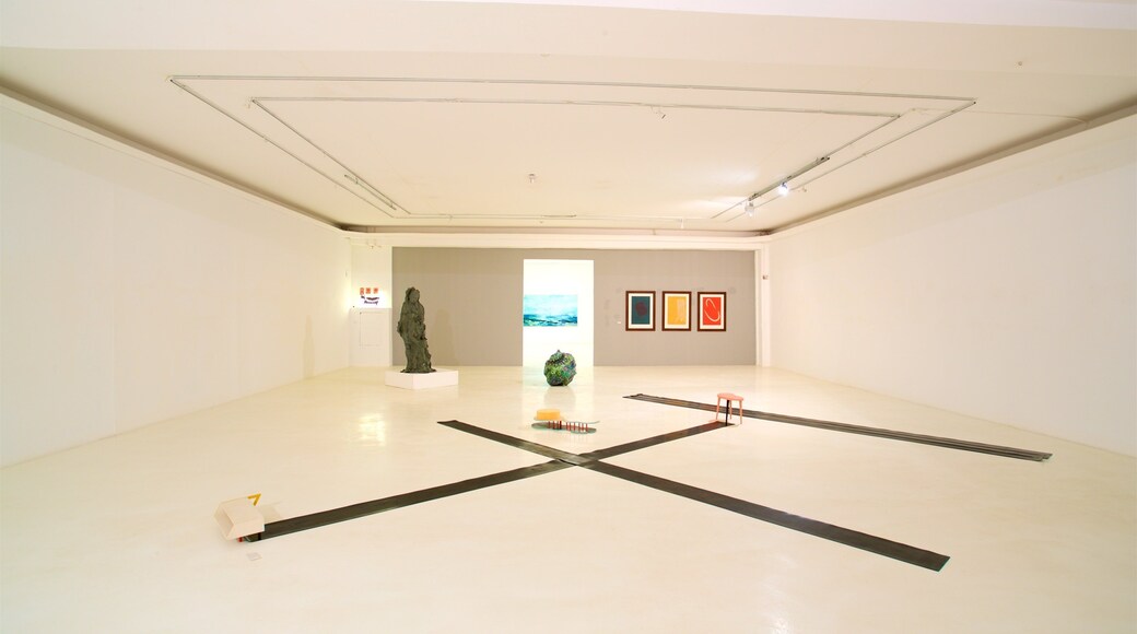 Museo de Arte Contemporåneo presenterar interiörer och konst