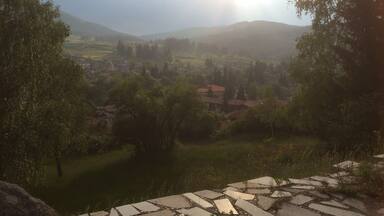 At the memorial in Koprivshtitsa