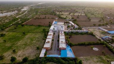 Birami, Rajasthan, India 21st July 2024: Chhajed Bhuwal Mata Mandir Birami. Chajjed and Singhvi or Singhavi. Birami is a panchayat village in Rajasthan, India, on the right bank of the Luni River.