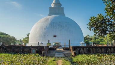 This is a massive Stupa located in the Southern region of Sri Lanka near Yala National Park. It is not a must to visit, but still a local gem to have a look on. There are few amazing stone carvings around the Stupa.