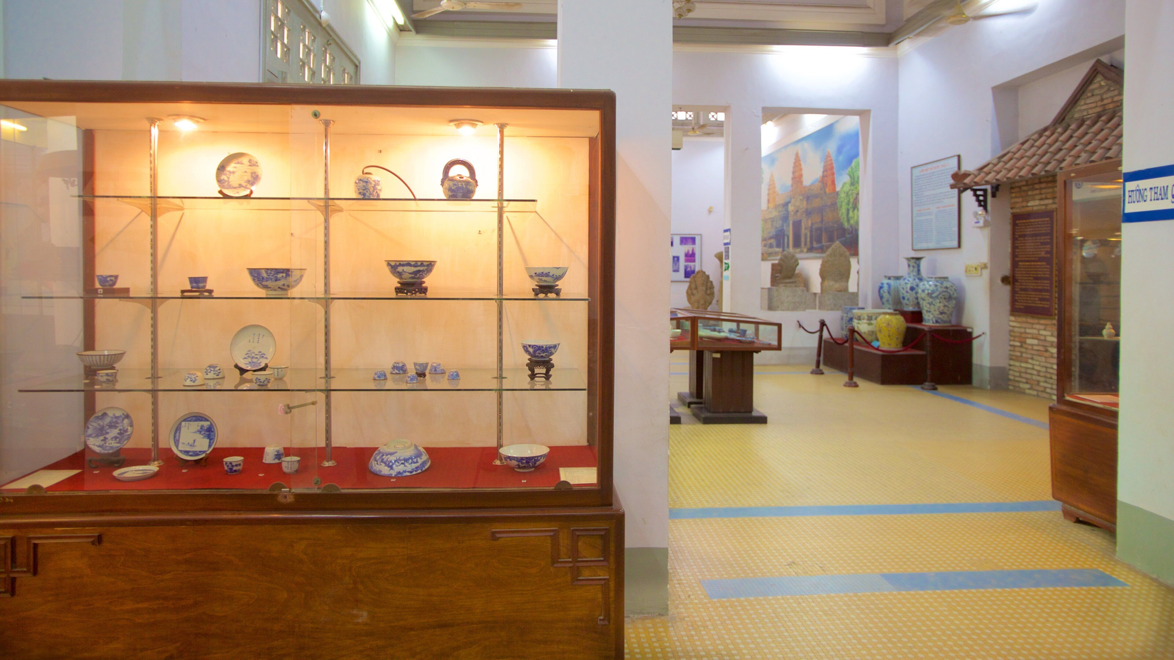 Museum for vietnamesisk historie som viser innendørs