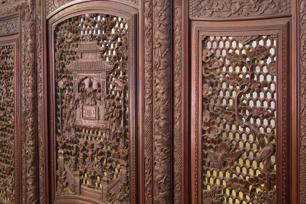 Museum der vietnamesischen Geschichte das einen Innenansichten