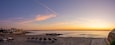 Beach during sunrise in Spain