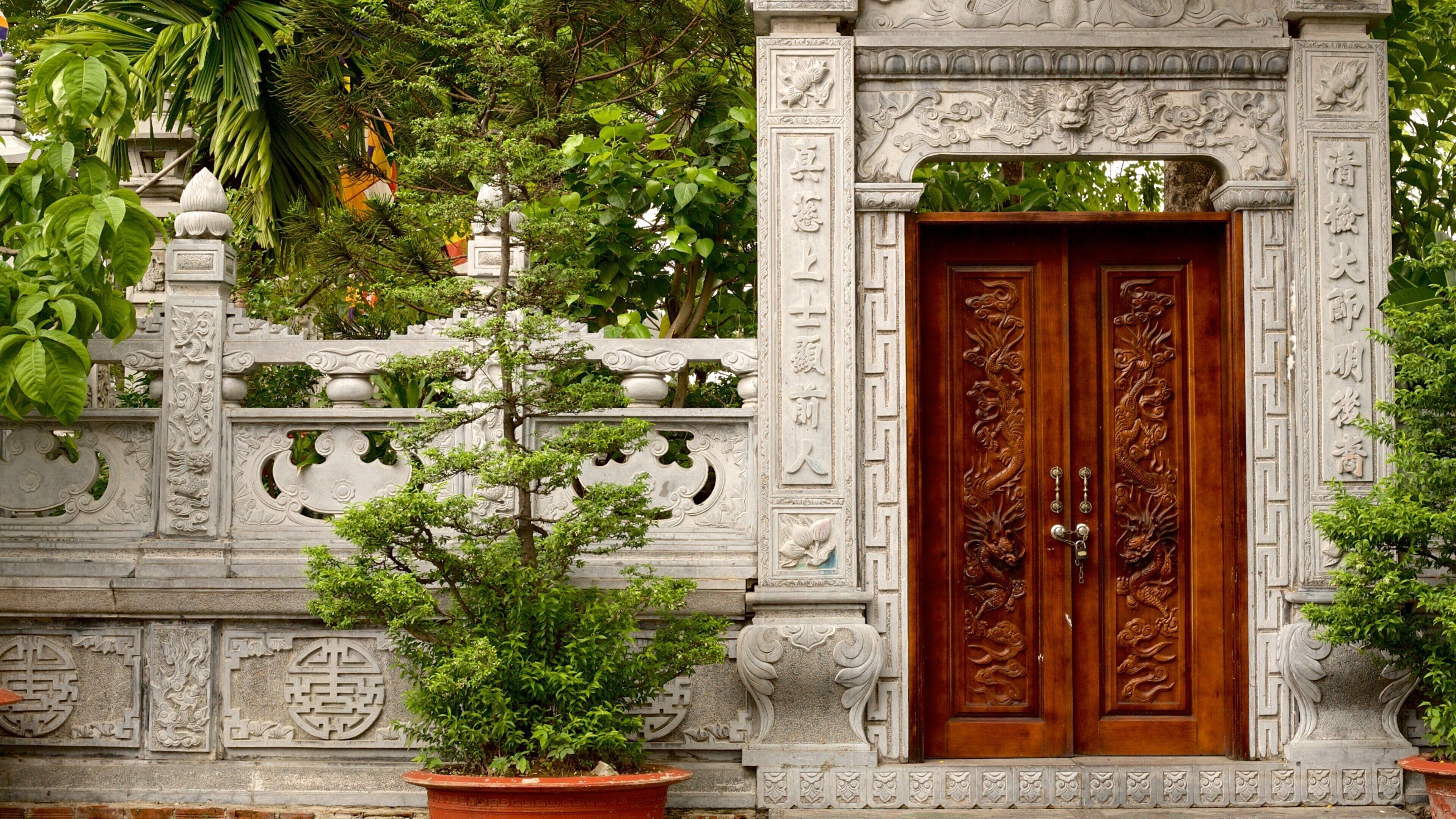 Chùa Vĩnh Nghiêm cho thấy di sản, kiến trúc di sản và đền chùa