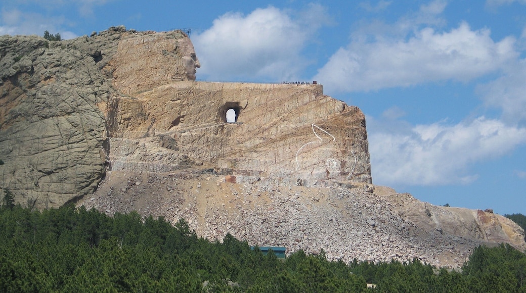 Crazy Horse Memorial.
Started in1948,
And still not finish