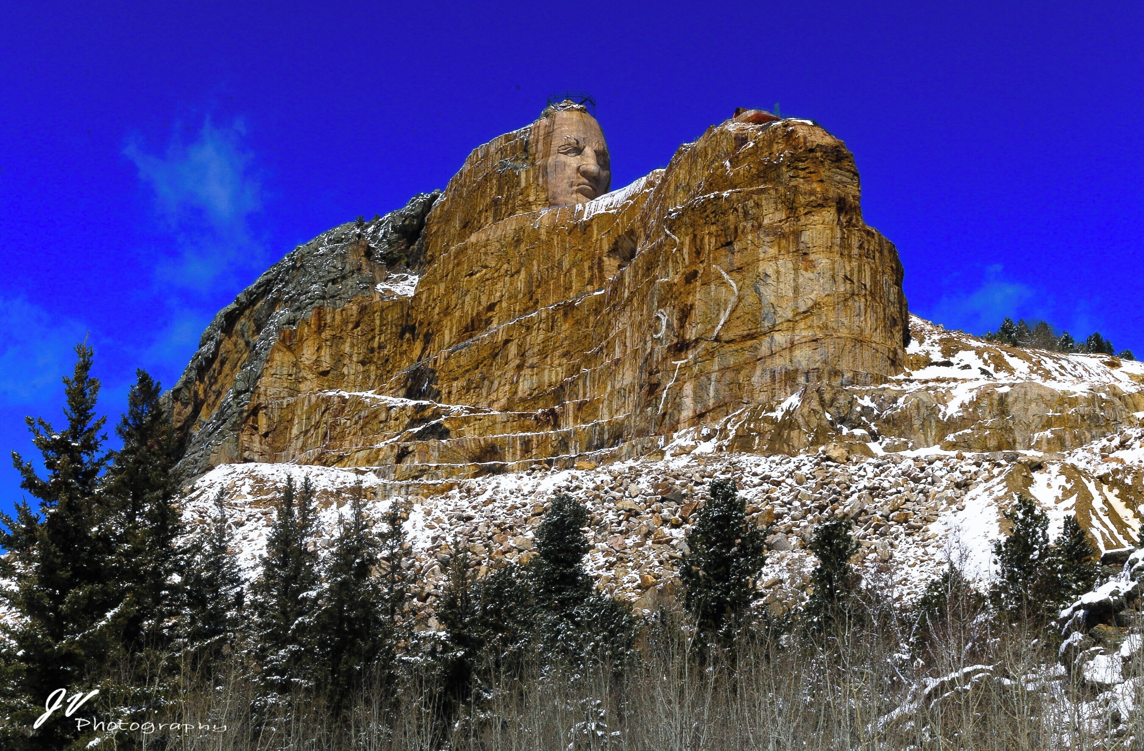 A lot of history behind this memorial.! This is being built for a very long time which has been and still being funded only by the interest of the public. !! A memorial for a brave NATIVE AMERICAN

#crazyhorsememorial #blackhills #southdakota #history #nativeamerican #korczakziolkowski #respect #canon70d #canonusa #natgeotravel #natgeoadventure
