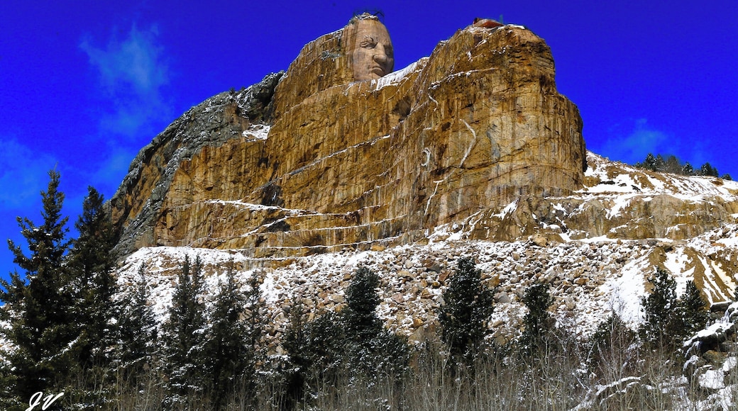 A lot of history behind this memorial.! This is being built for a very long time which has been and still being funded only by the interest of the public. !! A memorial for a brave NATIVE AMERICAN
#crazyhorsememorial #blackhills #southdakota #history #nativeamerican #korczakziolkowski #respect #canon70d #canonusa #natgeotravel #natgeoadventure