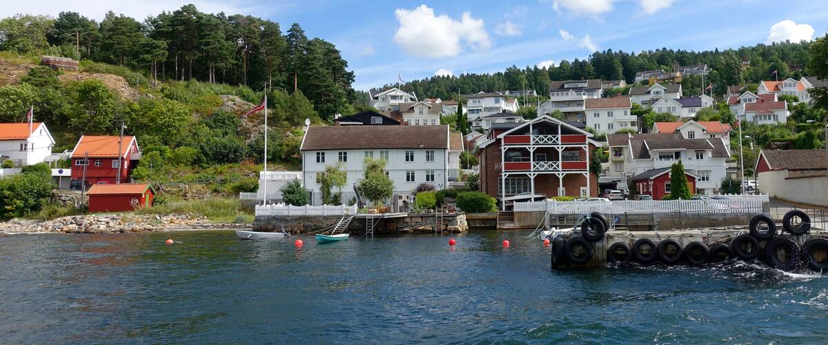 Seaside town, Norway
