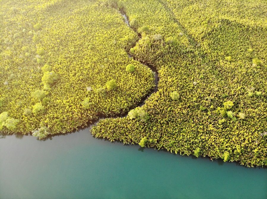 Drone shot in Loay