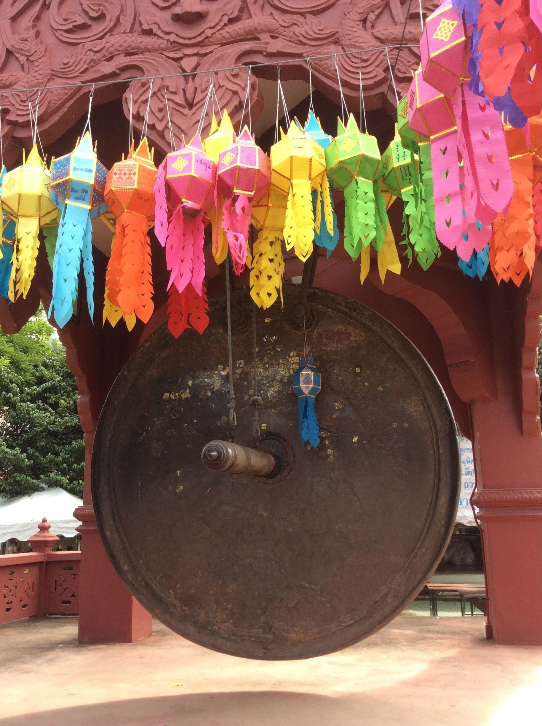 This Temple site dates to the 11th century. In preparation for the lunar festival. 