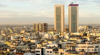 View over the city of Casablanca.