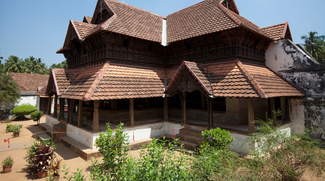 The ancient wooden palace Padmanabhapuram of the maharaja in Trivandrum, India