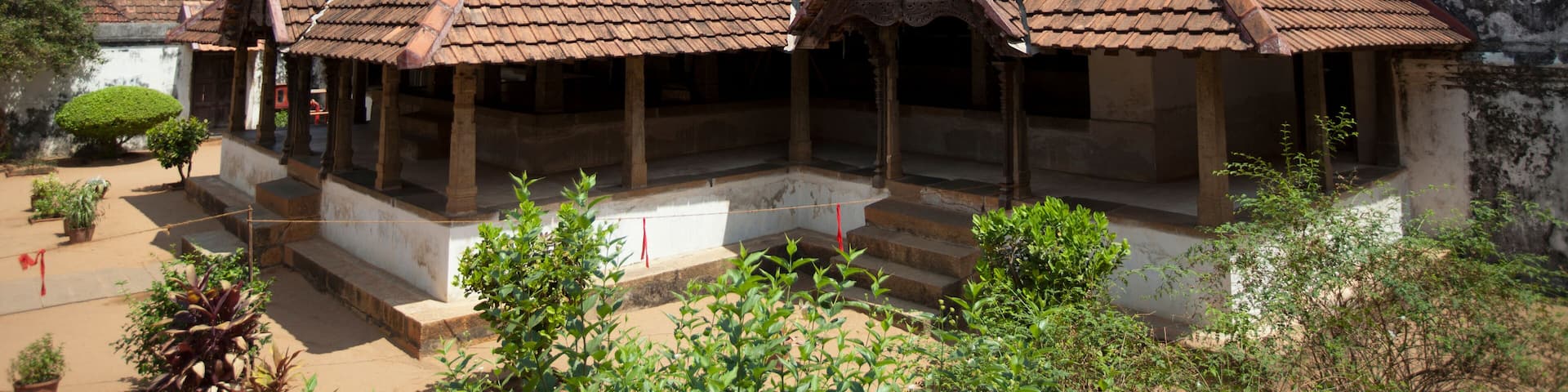 The ancient wooden palace Padmanabhapuram of the maharaja in Trivandrum, India