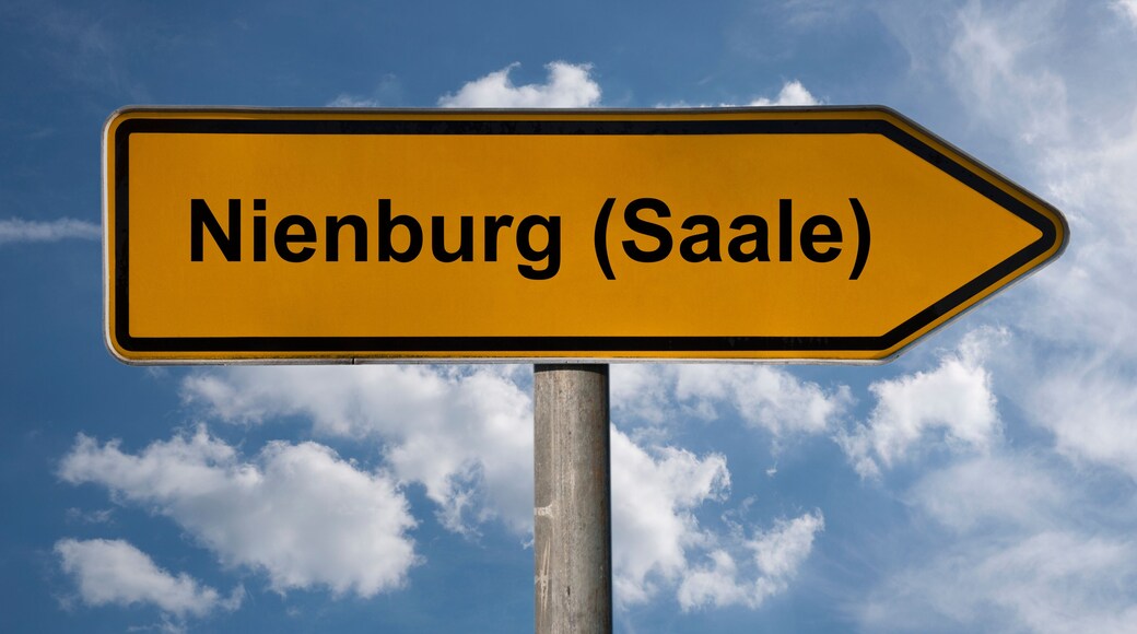 Wegweiser Nienburg (Saale)