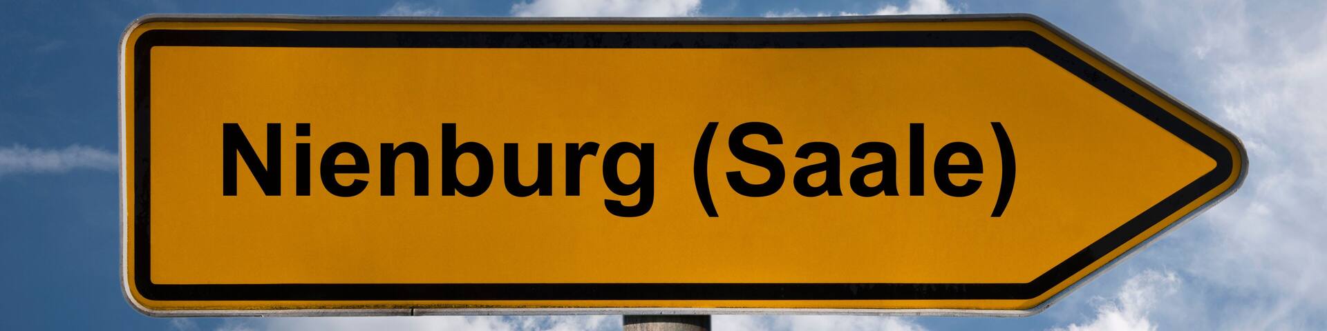 Wegweiser Nienburg (Saale)