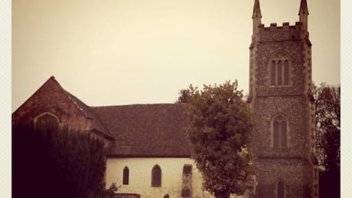 St Mary's Church in Hartley Wintney was built in 13th century by nuns. It is beautiful itself. Also can find the remains of 13th century wall paintings.