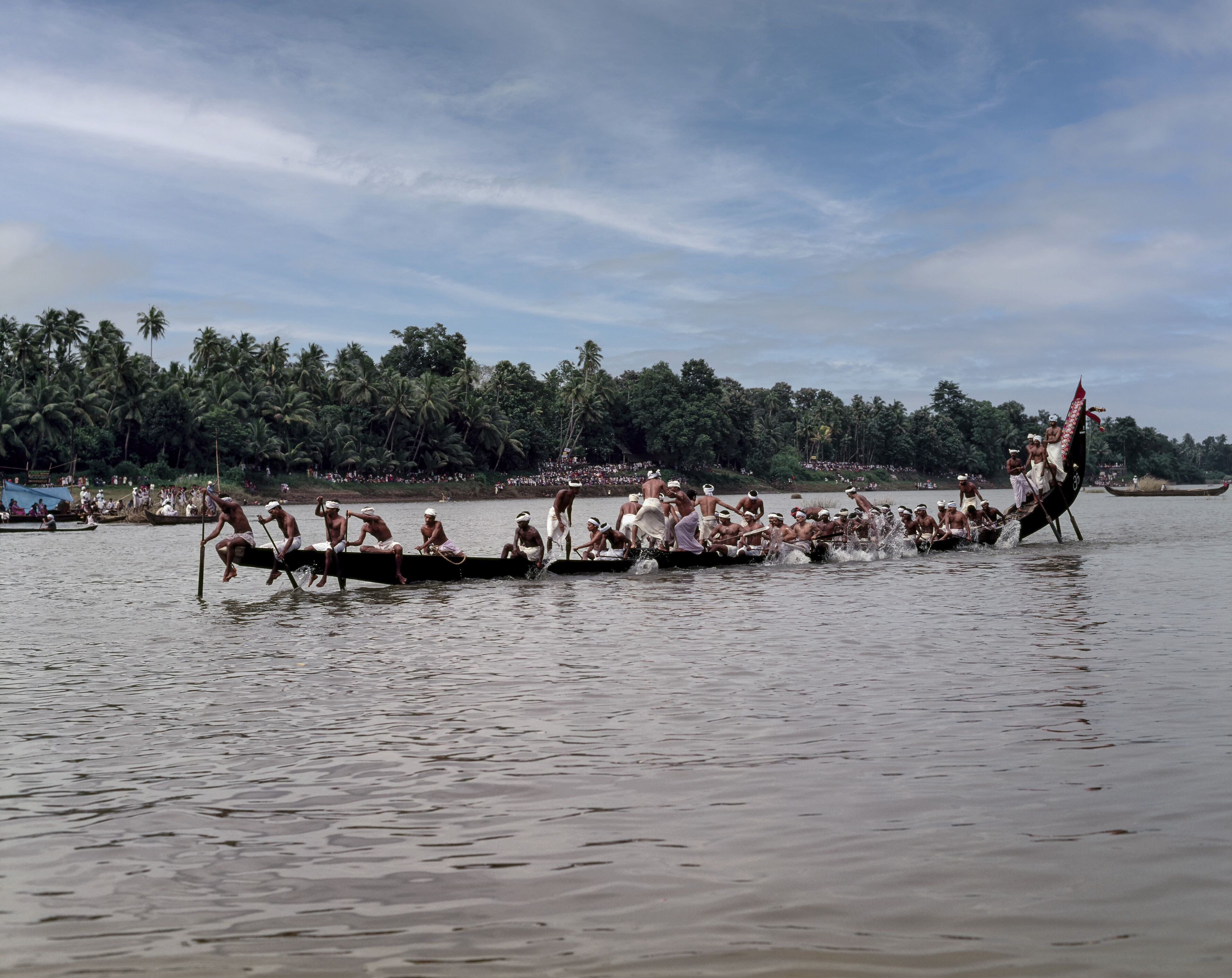 Aranmula boat race during Onam festival near Haripad, kerala, India, Asia