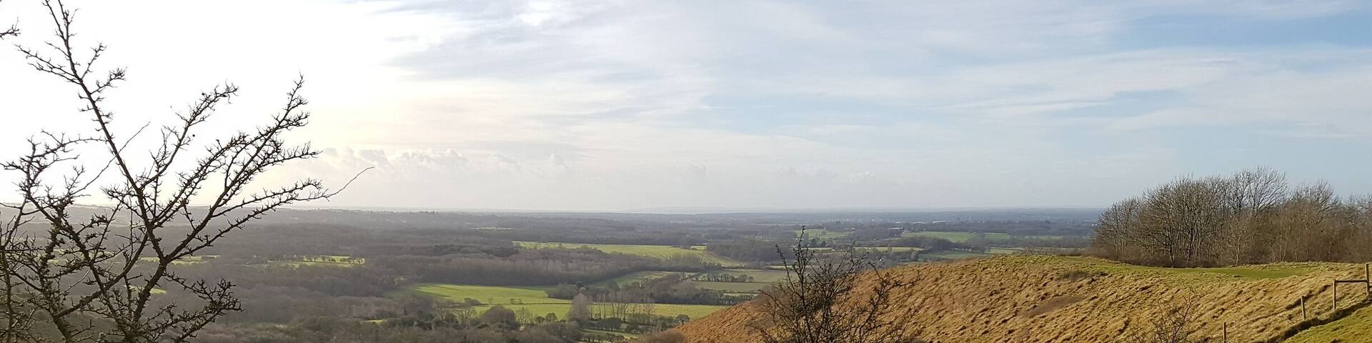 The perfect spot for a scenic, Boxing Day walk.