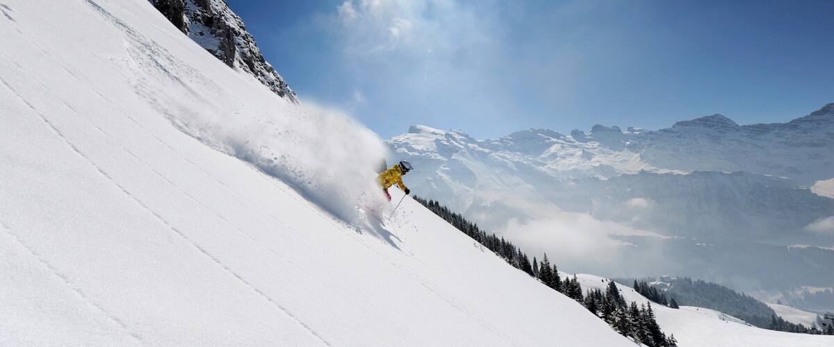 Engelberg-Titlis Ski Resort featuring mountains, snow skiing and snow